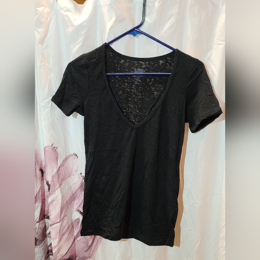 Black burn out shirt BDC size Small